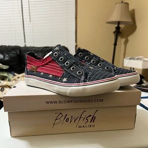 Blowfish Malibu Play - Navy Star - Size 8.5